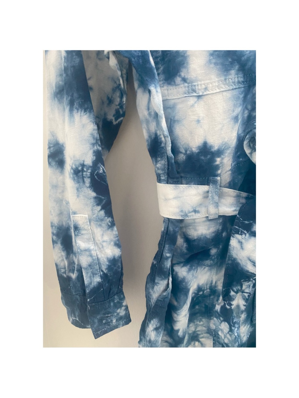 NWT GAP Tie-Dye Romper Women’s 10 Petite - Picture 3 of 5